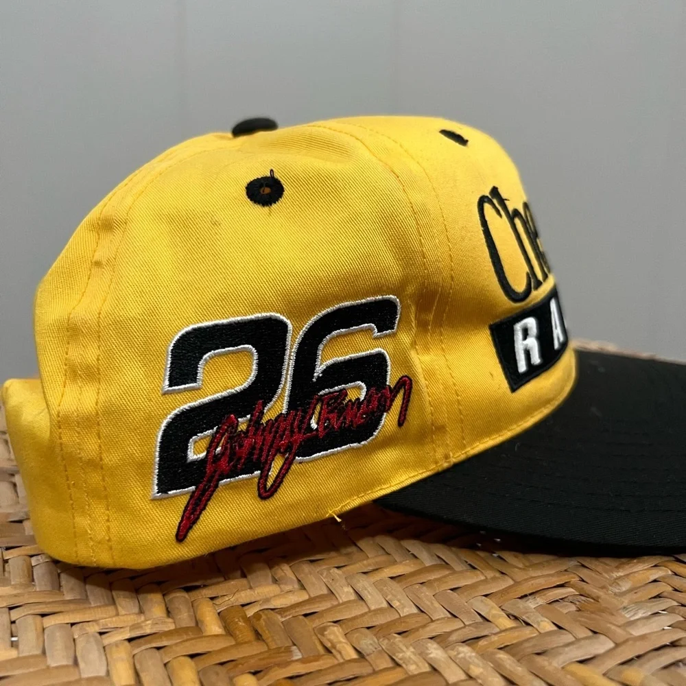 Vintage Cheerios racing Johnny Benson SnapBack hat